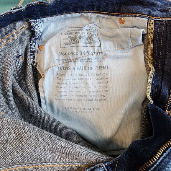 Levi Strauss Mens 511 Jeans, size 34x34 - Picture 8 of 9